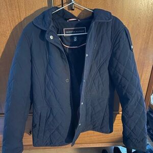 Tommy Hilfiger Black Quilted Jacket